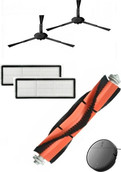 Turuncu Xiaomi Mi Robot Vacuum Mop Pro 2 Plus (STYTJ02ZHM) Yenileme Seti modelleri