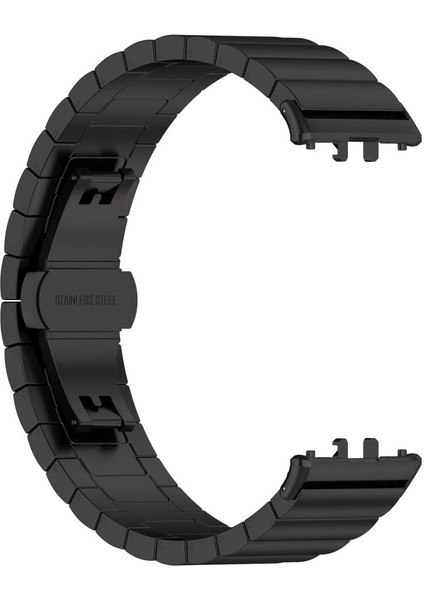 Samsung Galaxy Fit 3 R390 Uyumlu Metal Baklalı Çelik Kordon Kayış fiyatları