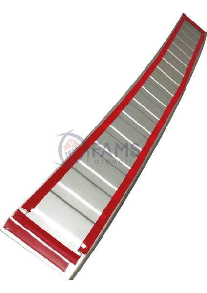 Vw T-Cross Krom Arka Tampon Üstü Koruma 2018> Paslanmaz Çelik Taşlı indirimleri