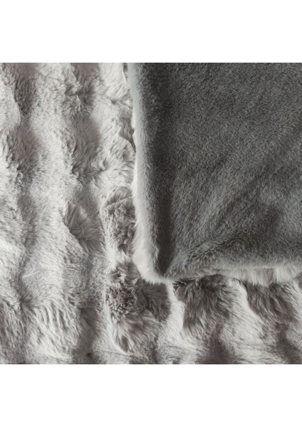 Tek Kişilik Kalın Tavşan Peluş Tv Battaniyesi (1 Adet) Çok Yumuşak modelleri