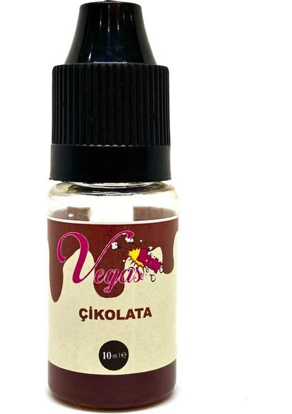 Vegas Aroma Çikolata Aroması - İçecek & Mentol Topu 10 ml 335 Damla