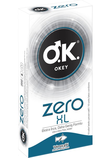 Zero Xl Prezervatif 10'Lu