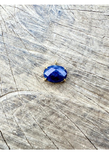 Doğaltaş Oval Lapis Taşı Kolye