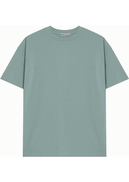 Yaz Renkleri 2'li Paket Basic Avrupa Kalıp/oversize Fit Kesim Bisiklet Yaka Kısa Kollu T-Shirt