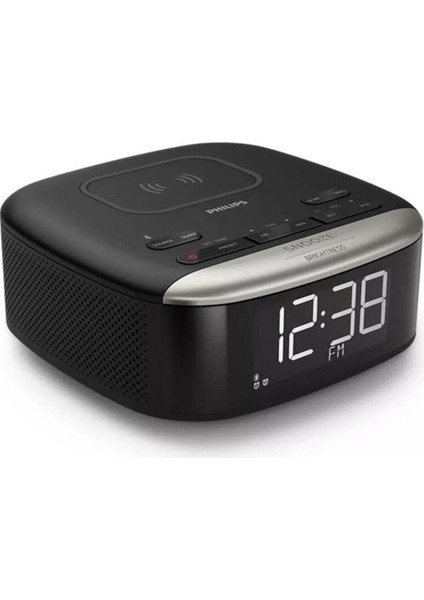 TAR7606/10 Bluetooth-Radyo-Alarm Saat -Kablosuz Qi Şarj Cihazı