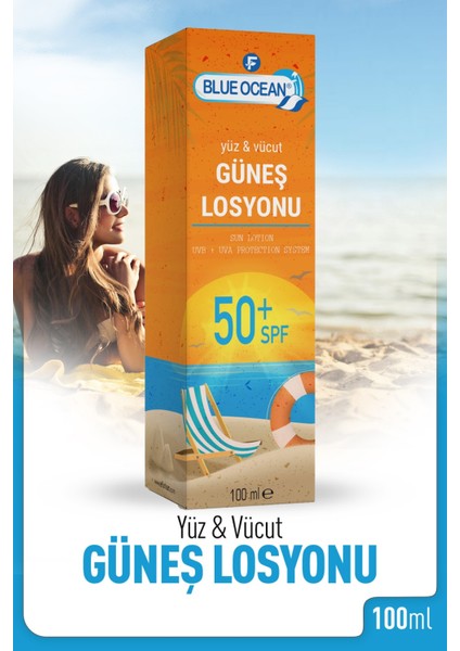 50 Faktör Yüz Vücut Güneş Kremi 100 ml modelleri