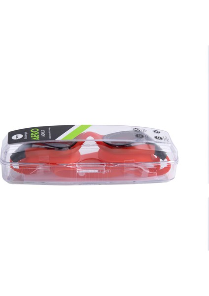 Yetişkin Yüzücü Gözlüğü Aero GS26 Smokeredred