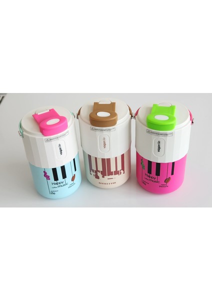 VGN2050 400ML Paslanmaz Çelik Termos Matara Çift Içim (Brown) indirimleri