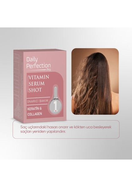 Vitamin Serum Shot No:1 Onarıcı Bakım 2 x 6 ml