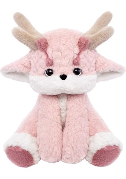 Küçük Pembe Ejderha Bebek 2024 Ejderha Yılı Maskot Peluş Oyuncak Zodyak Bebek Süsleme Yeni Yıl si (Yurt Dışından)