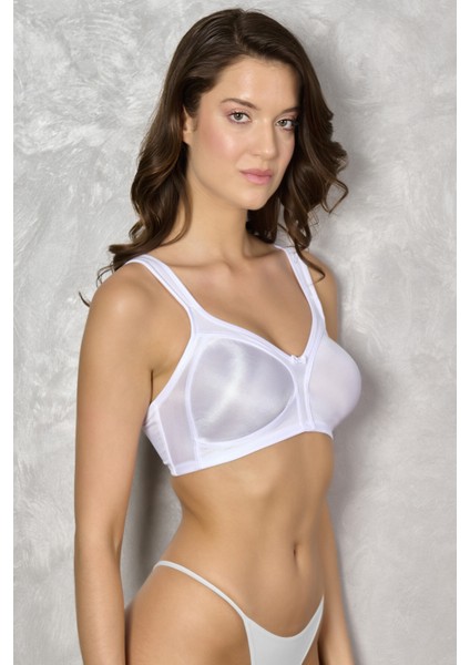 Toparlayıcı Kalın Askılı Geniş Agraflı Sütyen