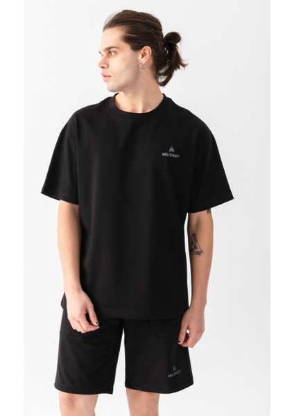 Essential Oversize Tişört Siyah