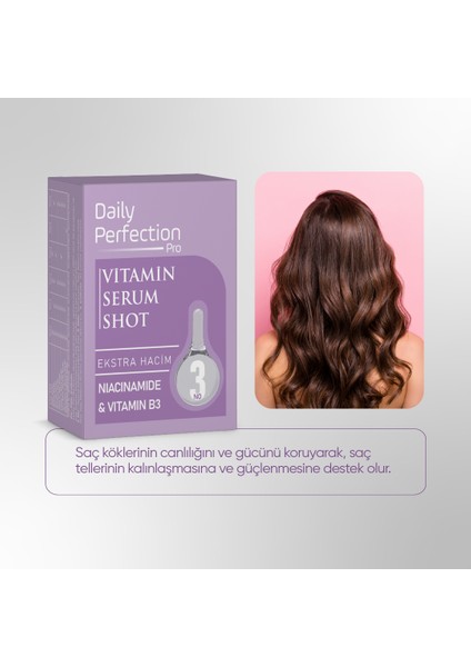 Vitamin Serum Shot No:3 Ekstra Hacim 2 x 6 ml