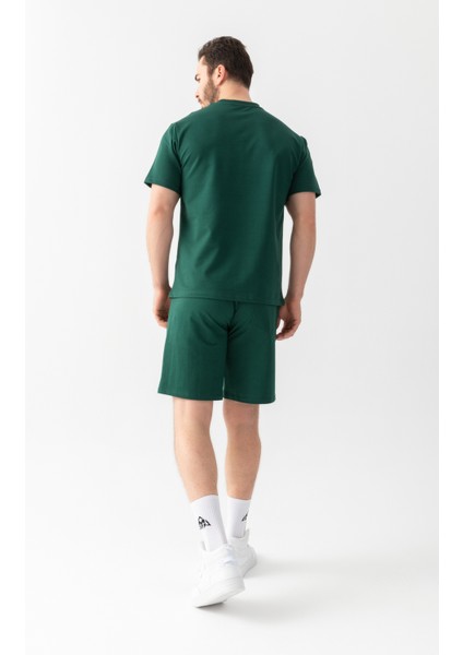 Essential Regular Fit Tişört Nefti Yeşili fırsatları