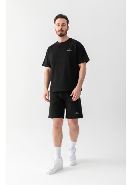 Essential Regular Fit Tişört Siyah