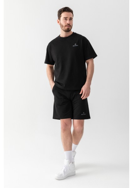 Essential Regular Fit Tişört Siyah fırsatları