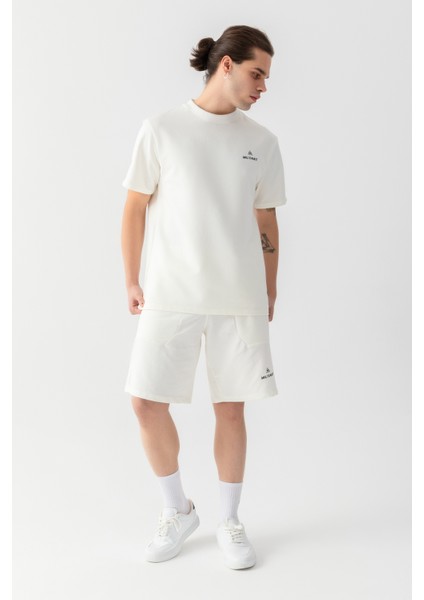 Essential Regular Fit Tişört Ekru fiyatları