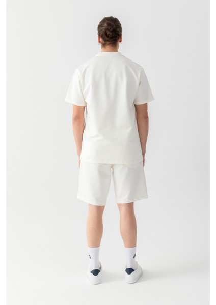 Essential Regular Fit Tişört Ekru fırsatları