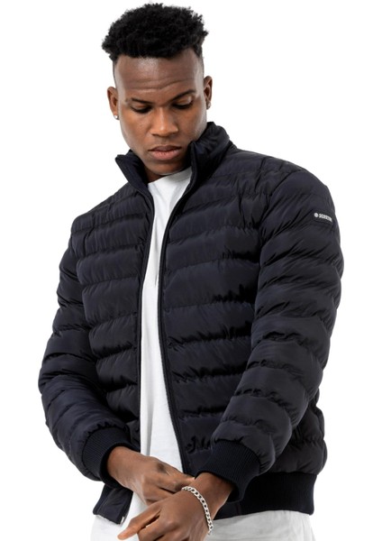 Şişme Mont Comfort Lacivert Erkek Mont M1803TL