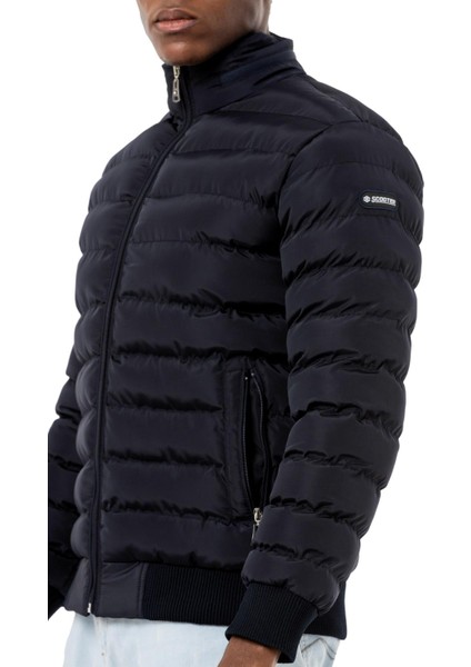 Şişme Mont Comfort Lacivert Erkek Mont M1803TL modelleri