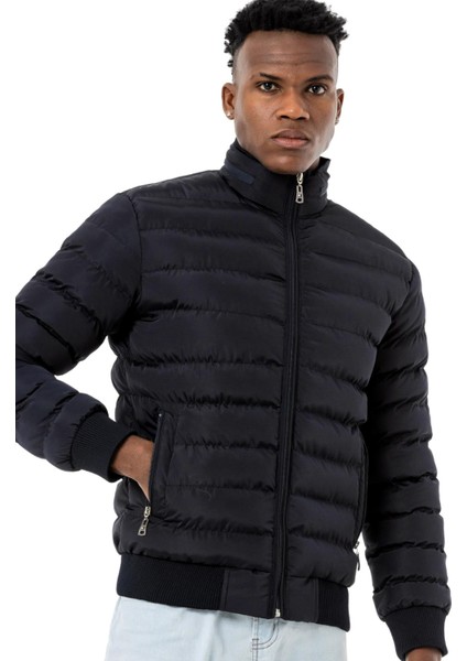 Şişme Mont Comfort Lacivert Erkek Mont M1803TL indirimleri