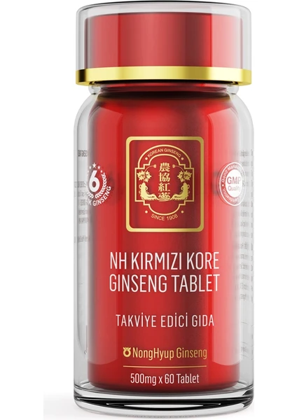 Nh Kırmızı Kore Ginseng Tablet