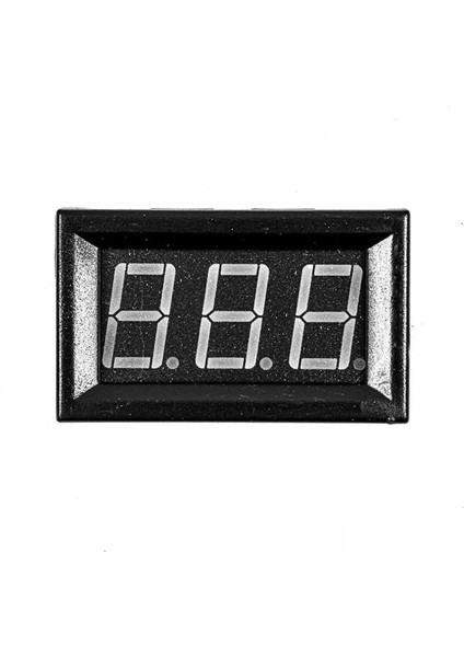 0.56" 0-100V 3 Kablolu Dc Yeşil Dijital Voltmetre - Hassas ve Kullanışlı