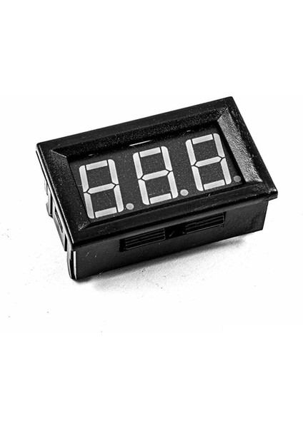 0.56" 0-100V 3 Kablolu Dc Yeşil Dijital Voltmetre - Hassas ve Kullanışlı