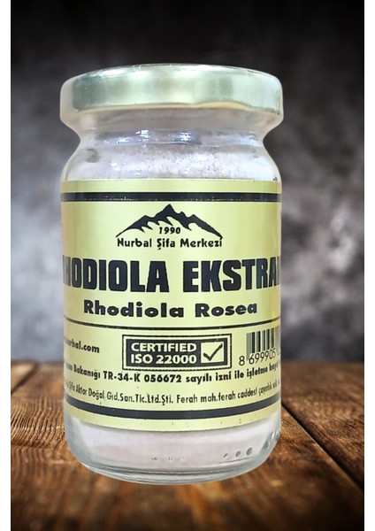 Rhodiola Ekstrak 50 gr indirimleri