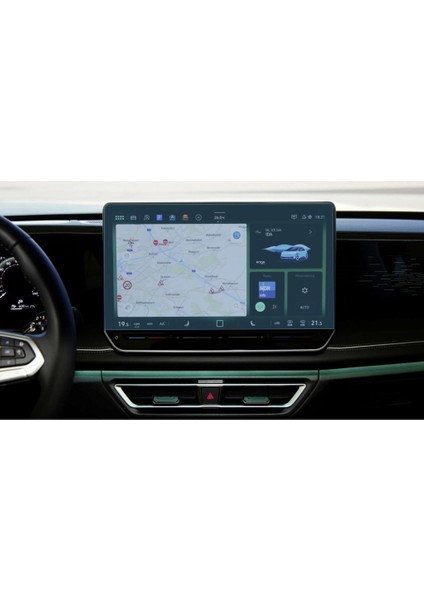 Volkswagen Golf 12.9 Inç Ekran Koruyucu Multimedya 2024
