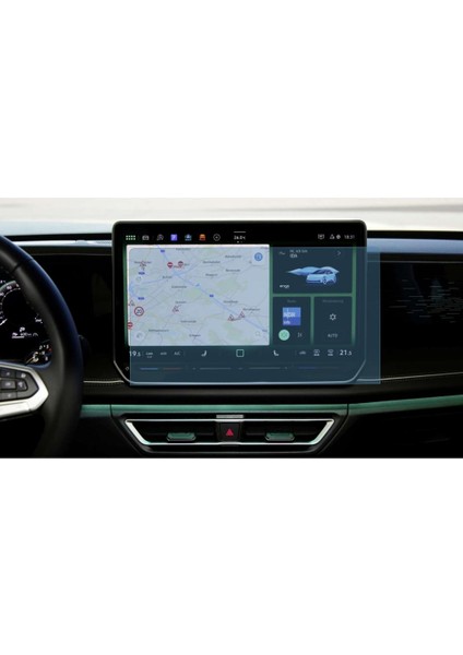 Volkswagen Golf 12.9 Inç Ekran Koruyucu Multimedya 2024