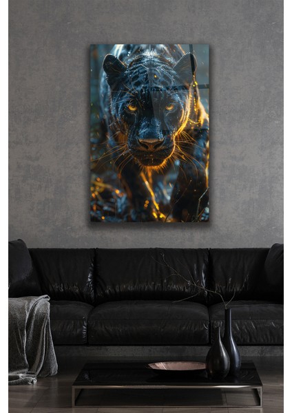 Siyah Panter Cam Tablo modelleri