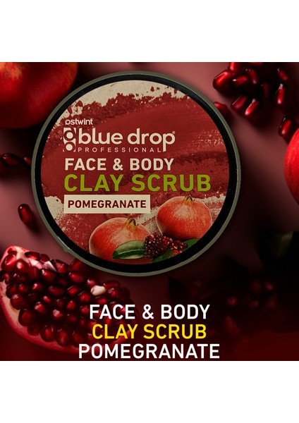 Blue Drop Killi Yüz ve Vücut Scrub Nar 480 ml