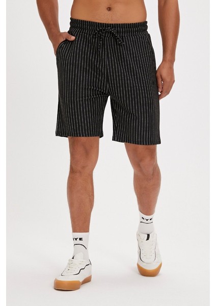 Holmer Erkek Siyah Şort