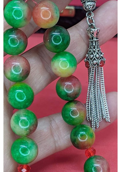 12MM Küre Taneli Yeşim Taşından Efe Boy Tesbih fiyatları