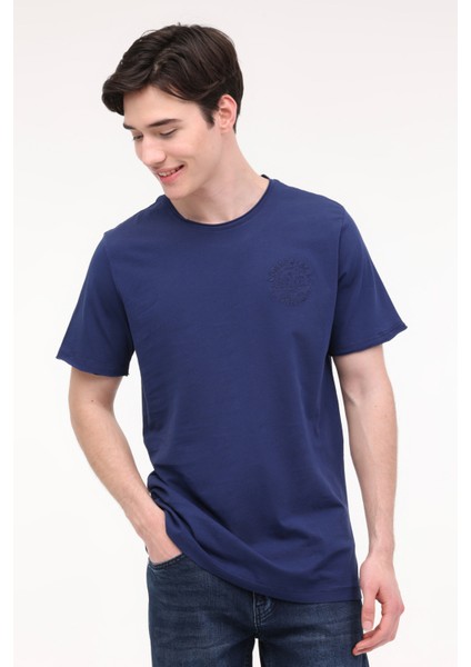 Ml Jasper 11Urb1054 4Fx Indigo Erkek Kısa Kol T-Shirt