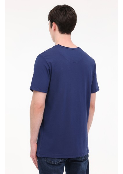 Ml Jasper 11Urb1054 4Fx Indigo Erkek Kısa Kol T-Shirt