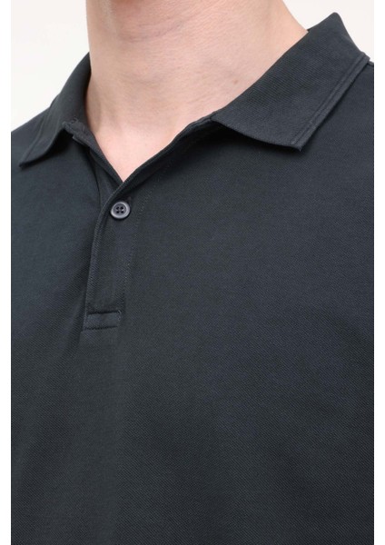 M-Bs20 Bsc Polo T-Sh 4Fx Antrasit Erkek Kısa Kol T-Shirt fırsatları