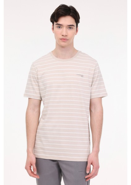 Ml Magnus 11Itl1073 4Fx Bej Erkek Kısa Kol T-Shirt