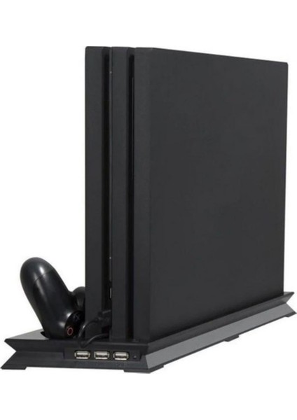 Ps4 Pro Çift Fanlı Dikey Soğutucu ve Kol Şarj Edici