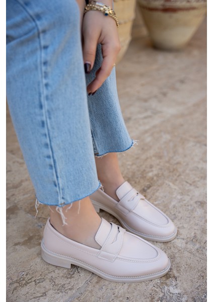 Moon Nude Düz Kadın Loafer