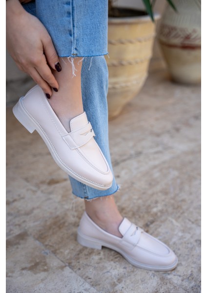 Moon Nude Düz Kadın Loafer