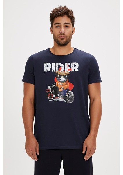 Fever Erkek Siyah T-Shirt 24.01.07.014-C01