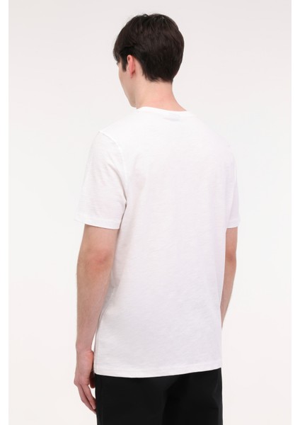 Ml Forest 11Urb343-066 4F Ekru Erkek Kısa Kol T-Shirt