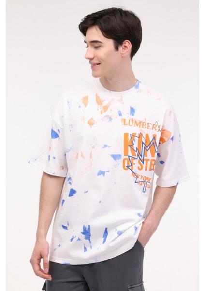 Ml Jayse 11Sk1014 4Fx Ekru Erkek Kısa Kol T-Shirt