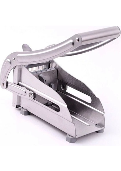 Ev Tipi Paslanmaz Çelik Patates Cipsi Sebze Salatalık Dilimleme Makinesi Manuel Patates Kesici Patates Kızartması fırsatları