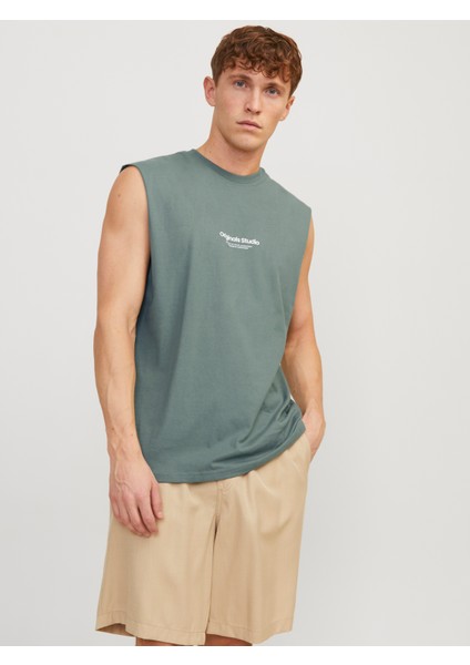 Erkek Kolsuz 3D Baskili Tisört - Vesterbro