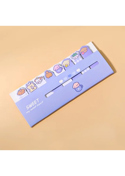 Çocuklar Için Renkli Postit Post-It Post It. Kitap Ayracı Ayraç Sticker Not Kağıdı Kağıt 120 Yaprak
