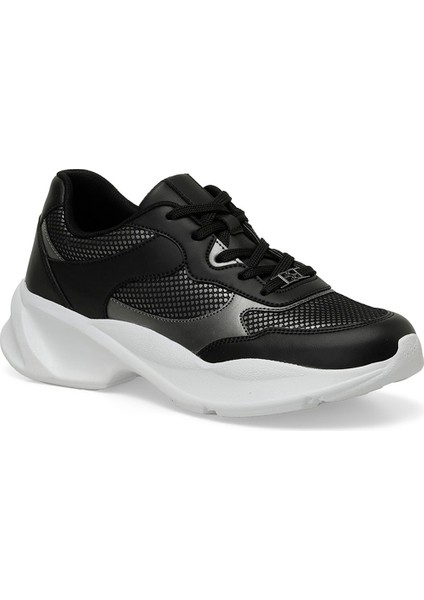 24S-015 4fx Siyah Kadın Sneaker