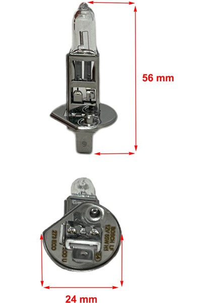 H1 12V 55W Eco Far Ampulü